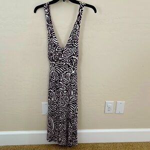 Banana Republic Purple Patterned dress
